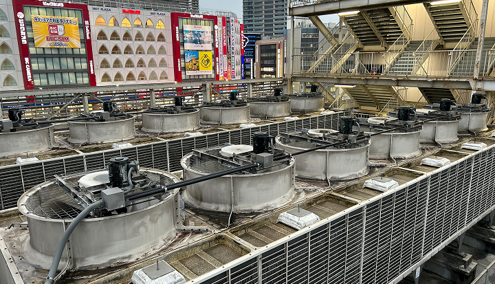 柏髙島屋ステーションモール熱源改修工事のコミッショニングの写真